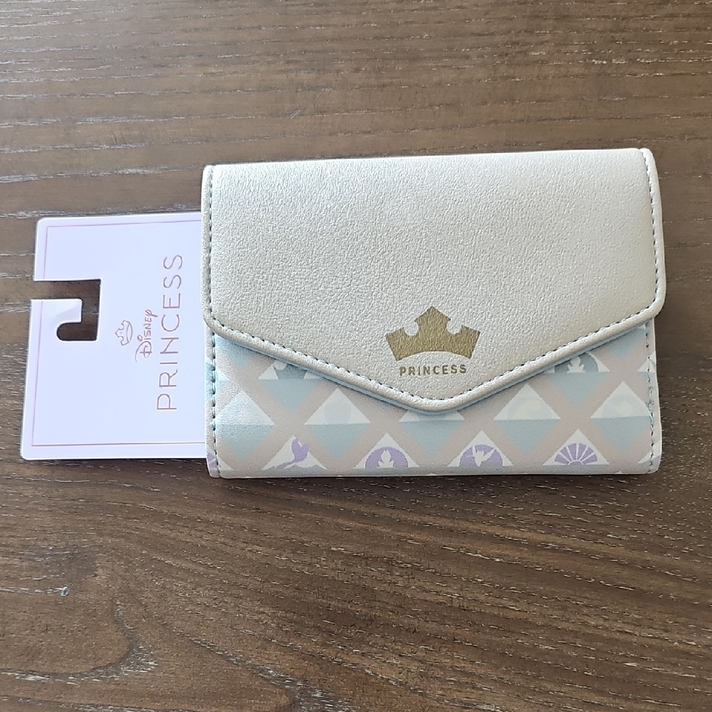 Disney Cream and Gold Wallet with Luxurious Design